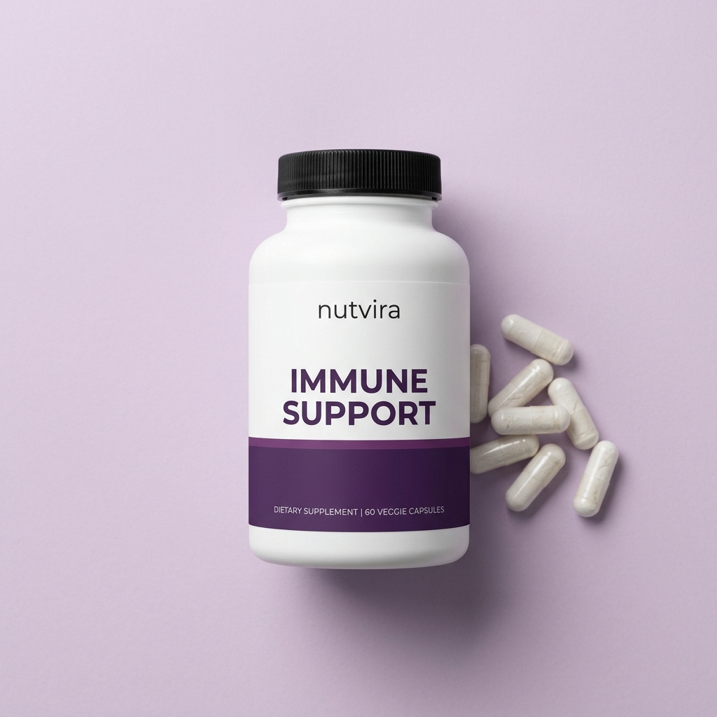 Nutvira Immune Support flatlay