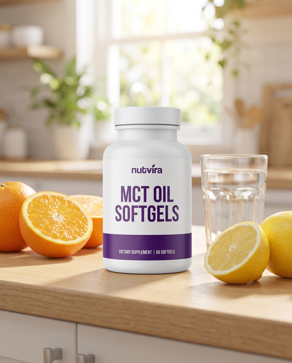 Nutvira MCT Oil Softgels in use
