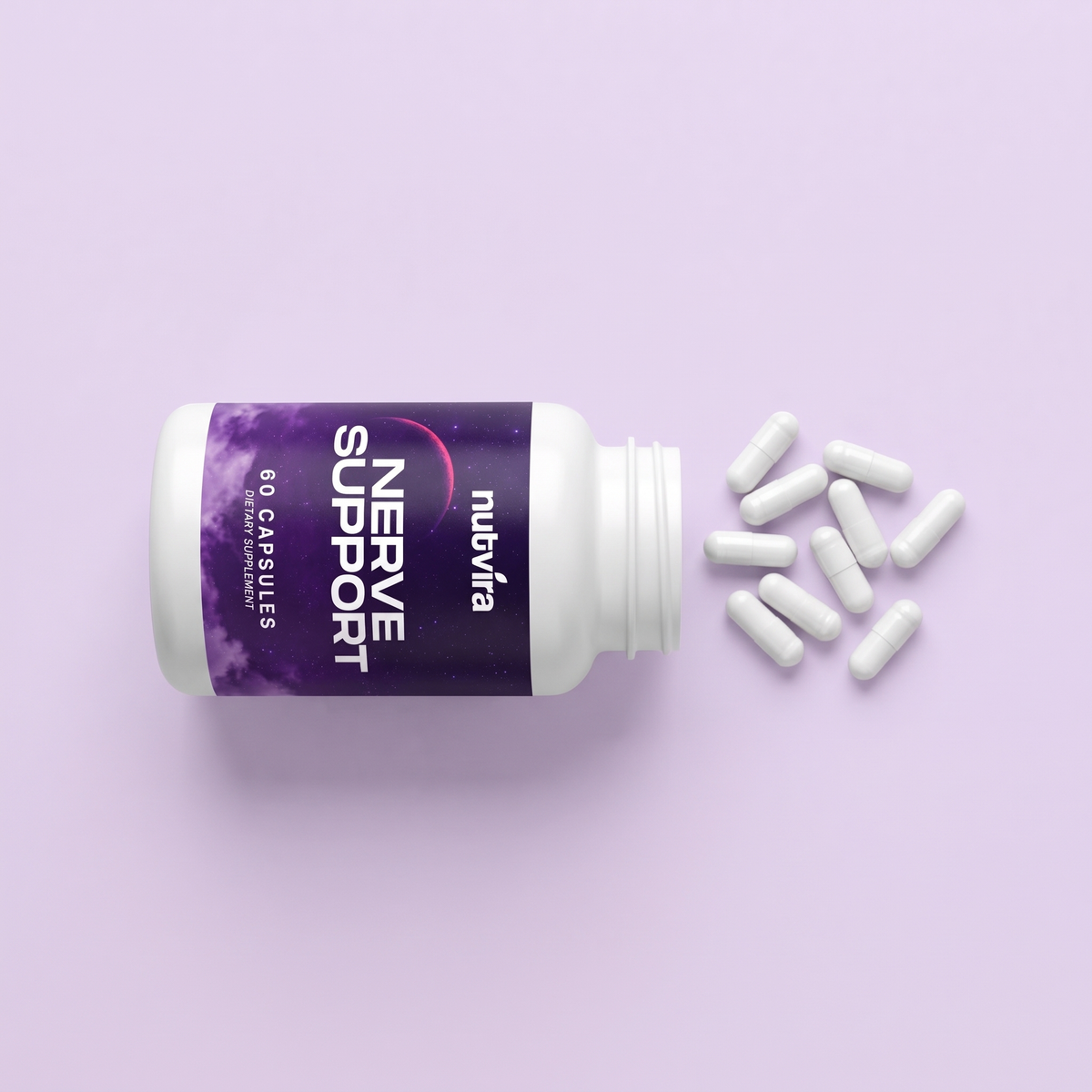 Nutvira Nerve Support flatlay