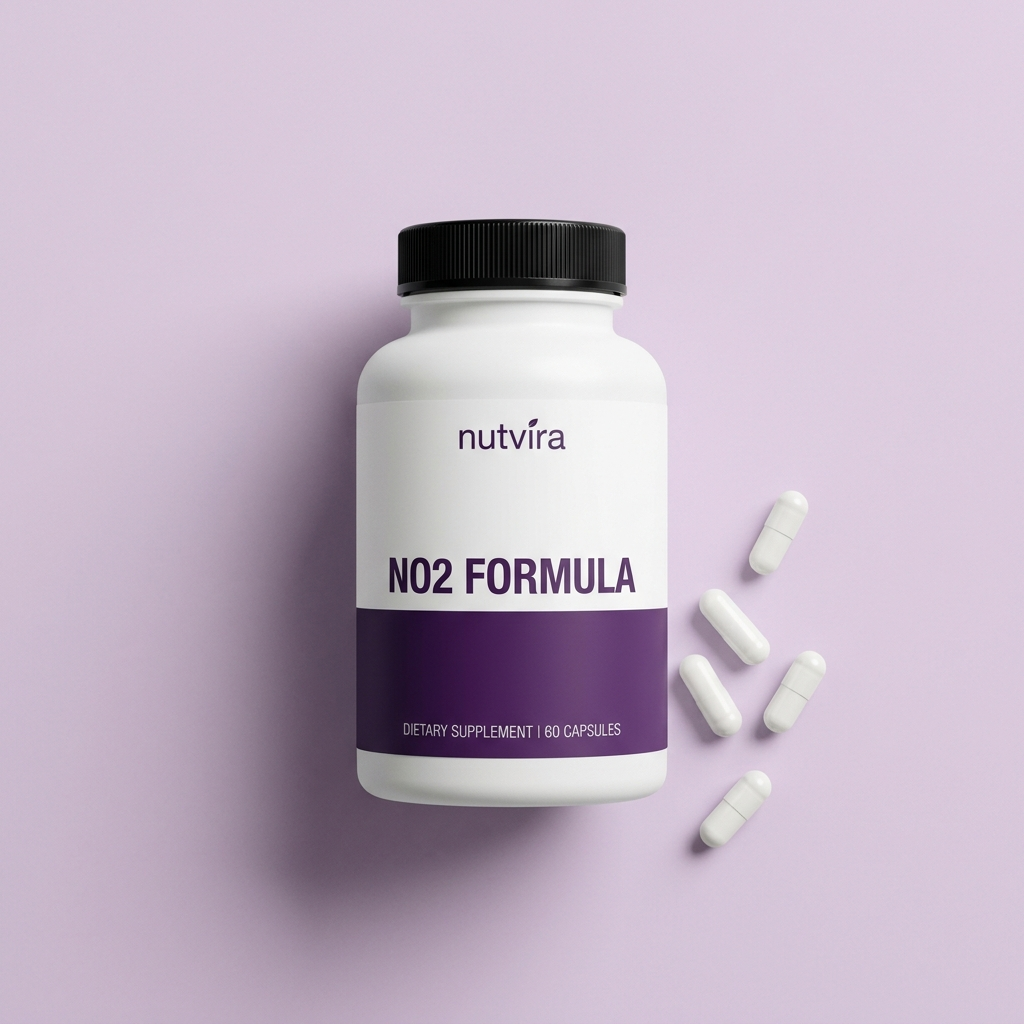 Nutvira NO2 Formula flatlay